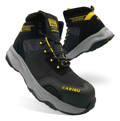 Bota De Seguridad Caribu 952 Industrial Con Casco