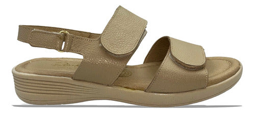 Sandalia Huarache Piel Para Dama Relax 390