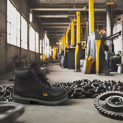 Bota Trabajo Industrial Pma 136 Con Casco