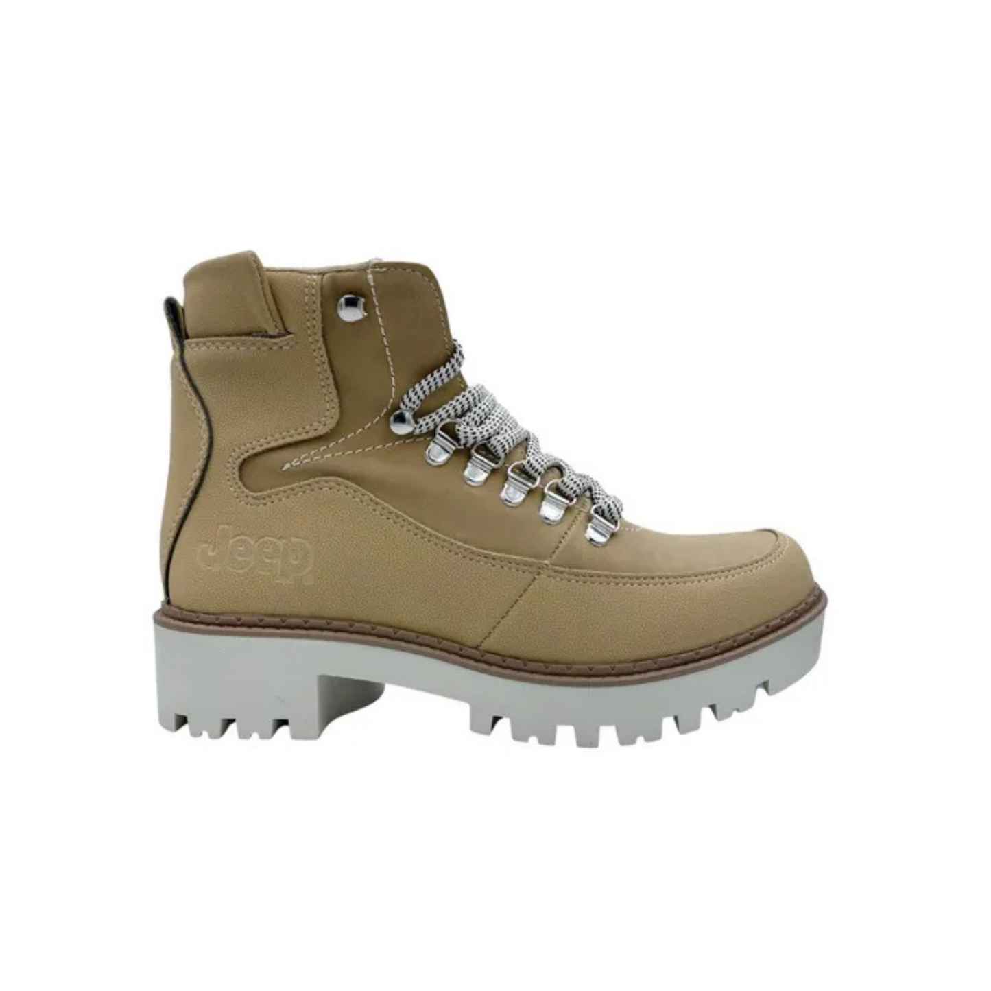 Botas Jeep Mujer 050-50 Arena Casual Originales
