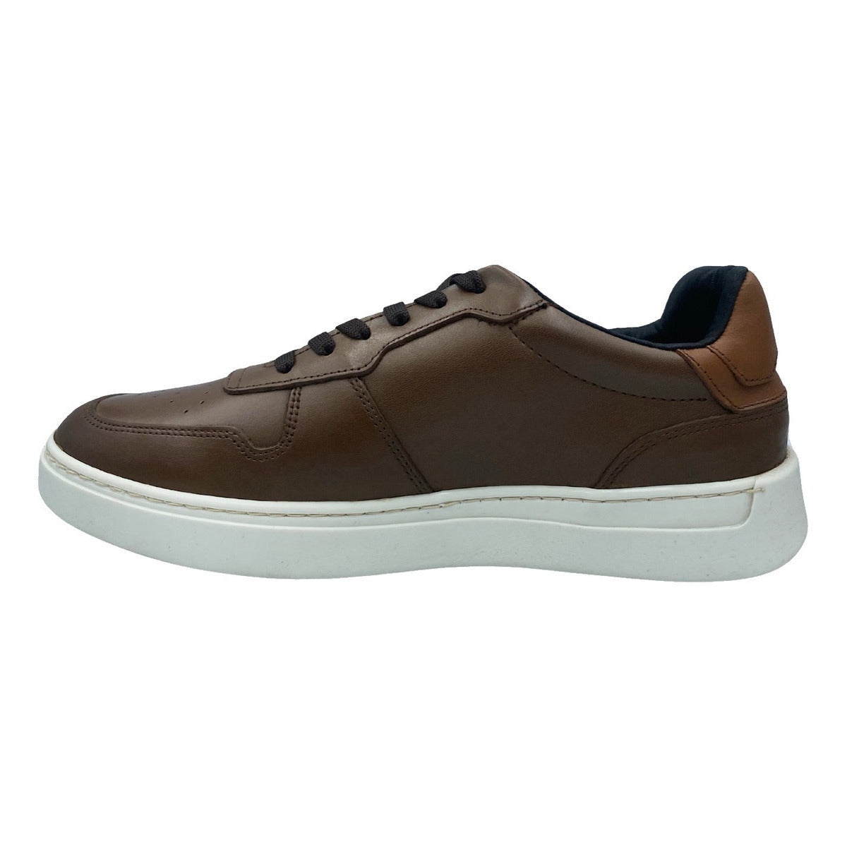 Zapato Tenis Casual De Piel Formal Para Hombre Vertical 4800