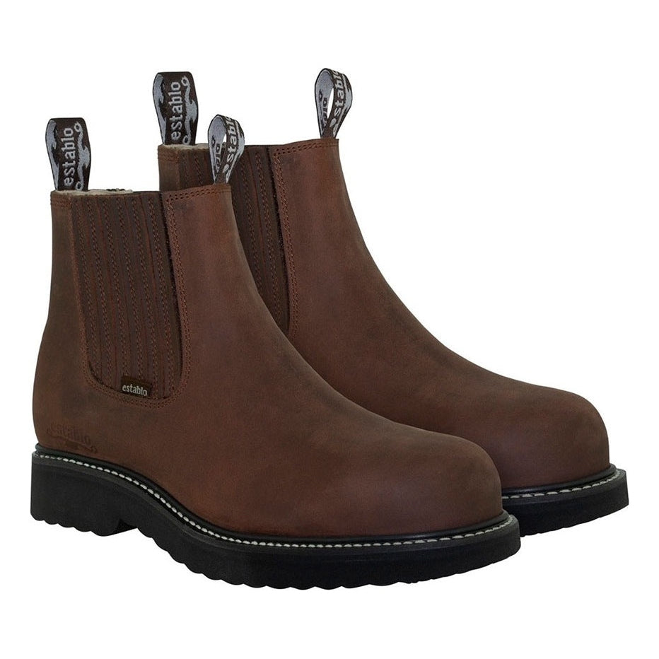 Bota Botin De Trabajo Con Casquillo Establo Modelo 500