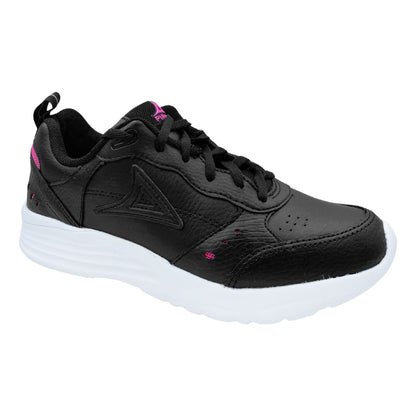 Tenis Casuales Dama Pirma 8502 Piel Negro