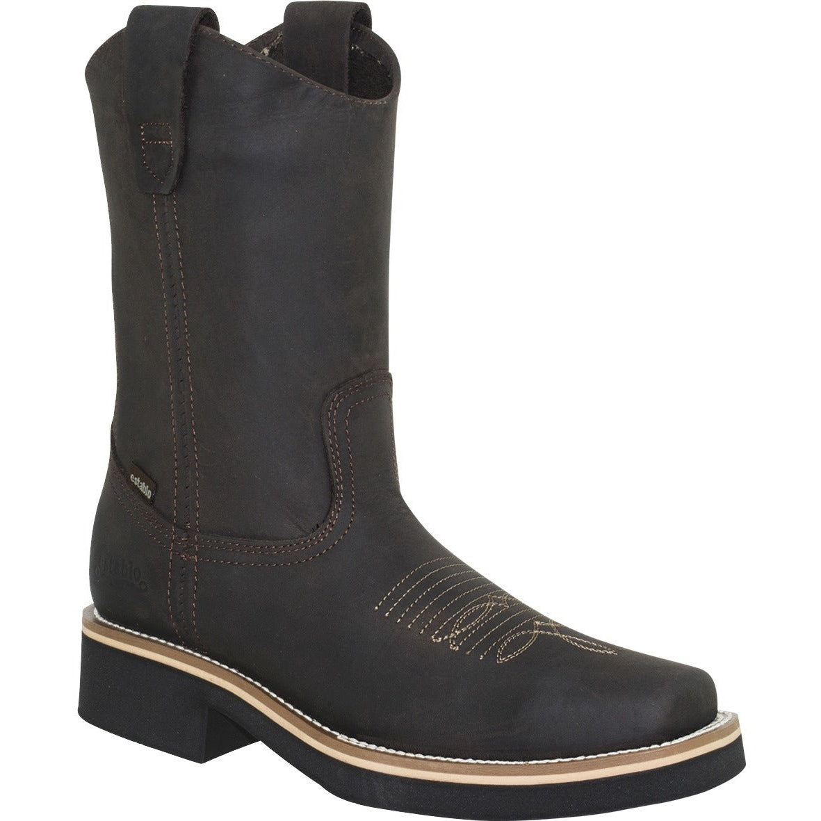 Bota Roper Establo Modelo 977 De Piel Res Horma Rodeo