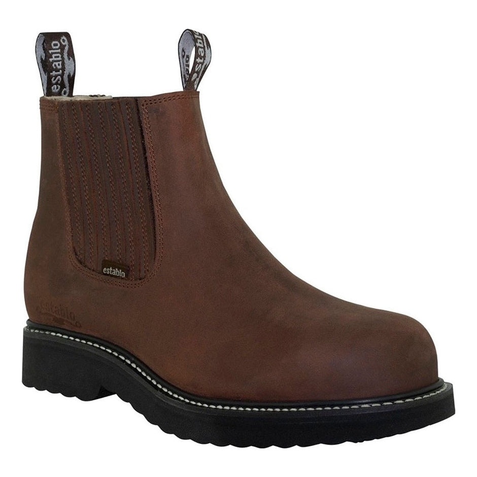 Bota Botin De Trabajo Con Casquillo Establo Modelo 500