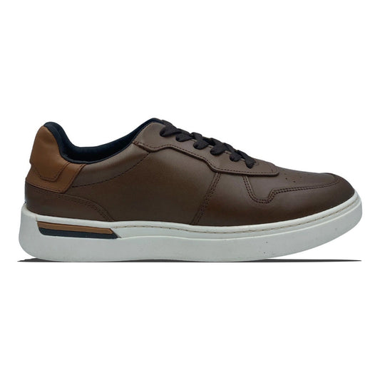 Zapato Tenis Casual De Piel Formal Para Hombre Vertical 4800